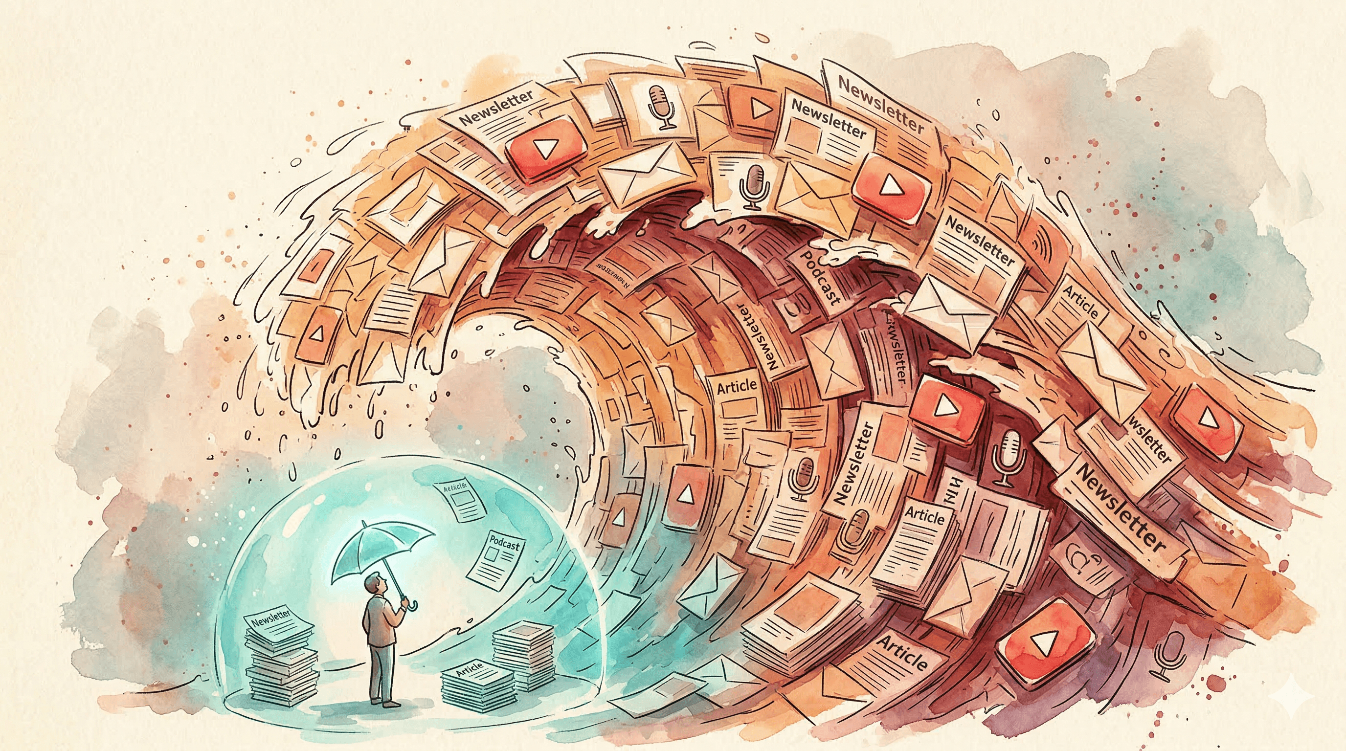 The Information Overload Problem: You're Subscribing to Genius and Retaining Nothing